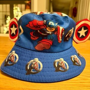 Captain America Kids Bucket Hat – Marvel Avengers
